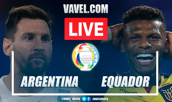 Gols e melhores momentos de Argentina 3 x 0 Equador pela Copa América
