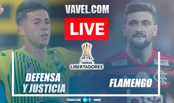 Goals and Highlights of Defensa y Justicia 0-1 Flamengo on Copa Libertadores 2021