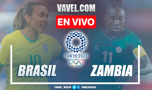 Gol y Resumen del Brasil 1-0 Zambia en fase de grupos de los Juegos Olímpicos Tokio 2020