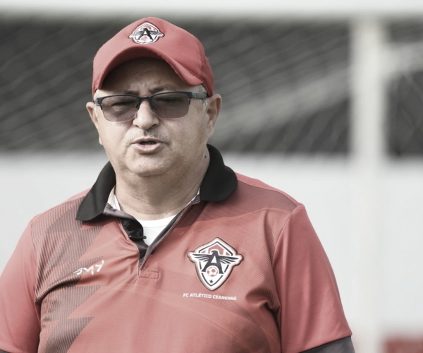 Raimundo Wagner comemora dois anos no comando do Atlético-CE: "Espero terminar contrato"