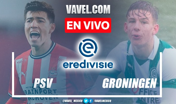 Goles y resumen del PSV 5-2 Groningen FF en Eredivisie 2021