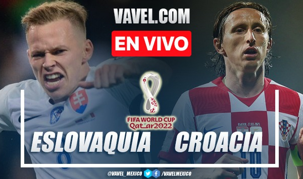 Goles y resumen Eslovaquia 0-1 Croacia en eliminatorias Qatar 2022