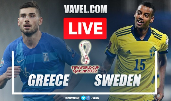 Goals and Highlights: Greece 2-1 Sweden in FIFA 2022 World Cup Qualifiers