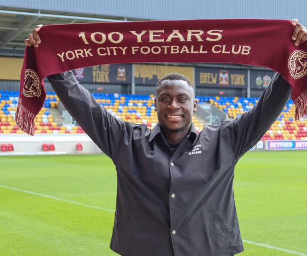 Main Man Arrives: New signing boosts York City's attack