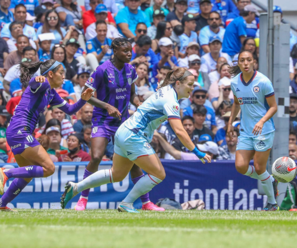 Cruz Azul Femenil sufre una dolorosa derrota ante  Rayadas