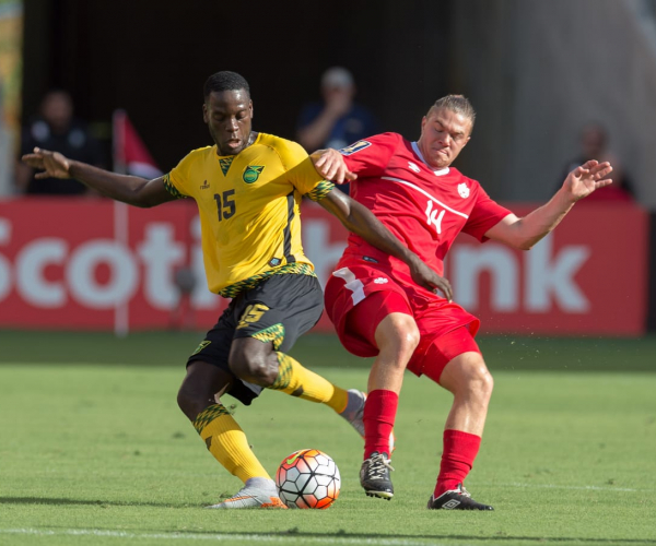 Goals and summary of Jamaica 1-2 Canada in Concacaf Nations League Quarterfinals