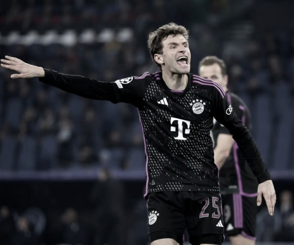 "Nos veremos em Munique", diz Thomas Müller após derrota para a Lazio na Champions League