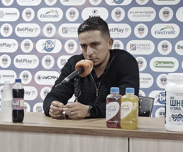 Sebastián Oliveros: "El equipo en el segundo tiempo no tuvo su mejor versión"