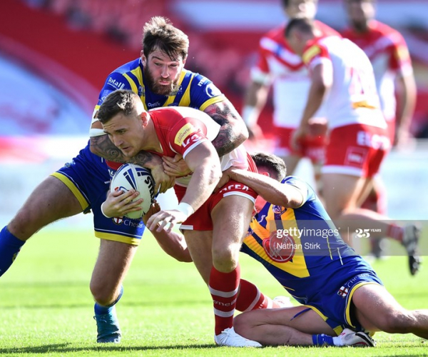 Warrington Wolves 20-18 St Helens: Holders show grit to progress in Challenge Cup