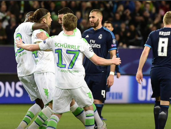 Champions League, Ricardo Rodriguez e Arnold stendono il Real: 2-0 e Wolfsburg in paradiso