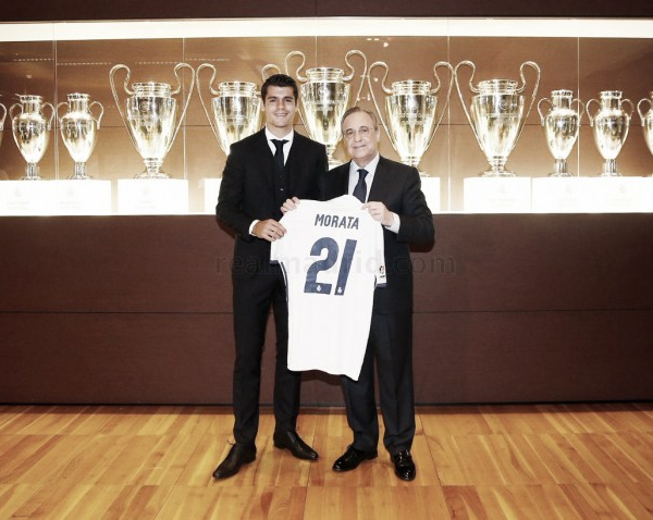 Morata é apresentado no Real Madrid e garante valorizar oportunidade: "Darei a vida"