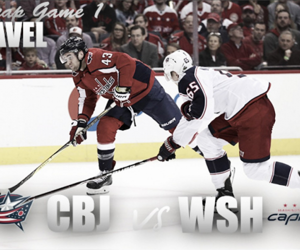 Columbus Blue Jackets complete comeback to take Game 1 over the Washington Capitals