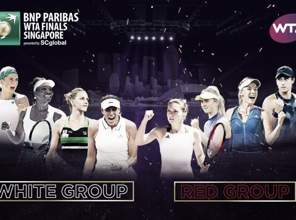 WTA Finals 2017. Grupo blanco: juventud y veteranía
