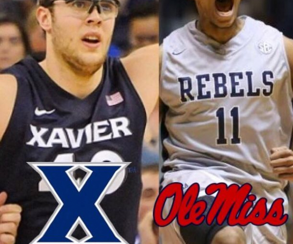 Ole Miss Rebels - Xavier Musketeers Live Score and Results of 2015 NCAA Tournament Second Round