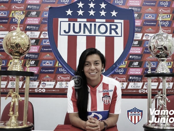 Yoreli Rincón: “Me
gusta el trato que Junior le está dando a su equipo femenino”