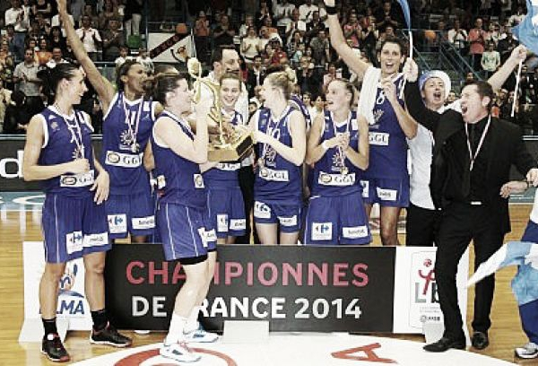 Lattes-Montpellier, championnes de France LFB 2014