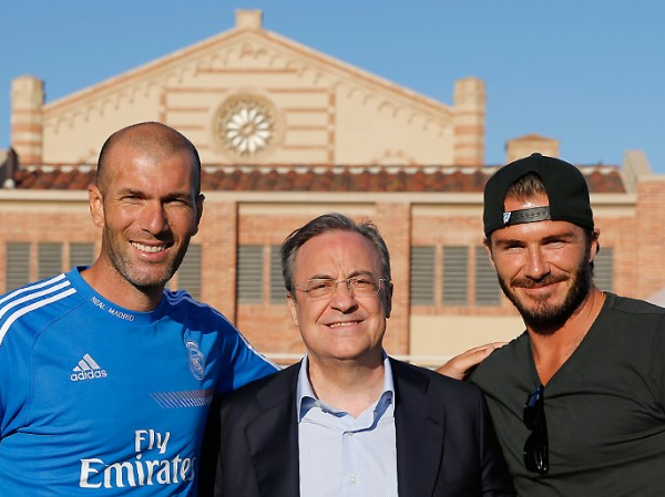 Beckham, sobre el nombramiento de Zidane: "¿Hay algo mejor que esto?"