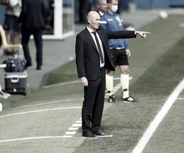 Zidane
analisa vitória do Real Madrid sobre Levante em LaLiga: “Sofrer para vencer”