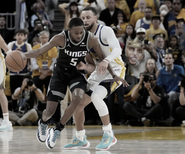Resumen y puntos: Warriors 120-100 Kings en NBA Playoffs 2022-23