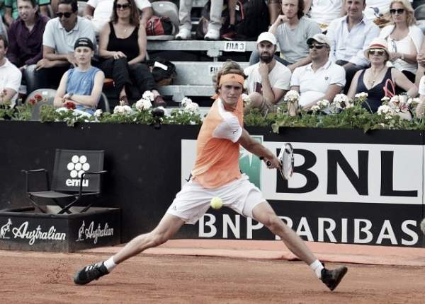 ATP Roma 2017 - Fognini non c'è, vince Zverev