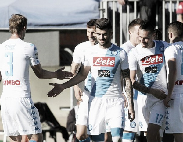Il Napoli strapazza il Cagliari (0-5): le parole dei protagonisti