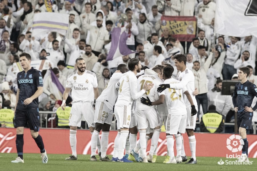 
Previa
Real Madrid – Real Sociedad: con la mira puesta en el segundo
puesto