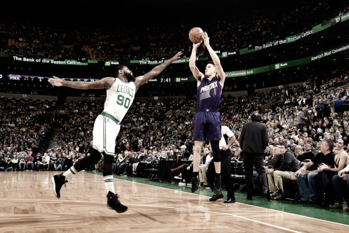 Devin Booker faz 70 pontos mas Boston Celtics bate Phoenix Suns