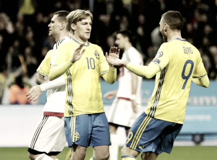 Qualificazioni Russia 2018 - La Svezia fa festa, travolta 4-0 la Bielorussia