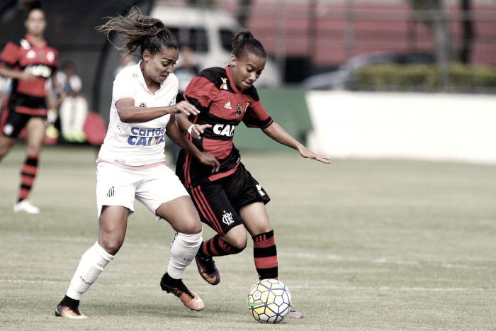 De virada, Santos bate Flamengo e garante classificação para segunda fase do Brasileirão Feminino