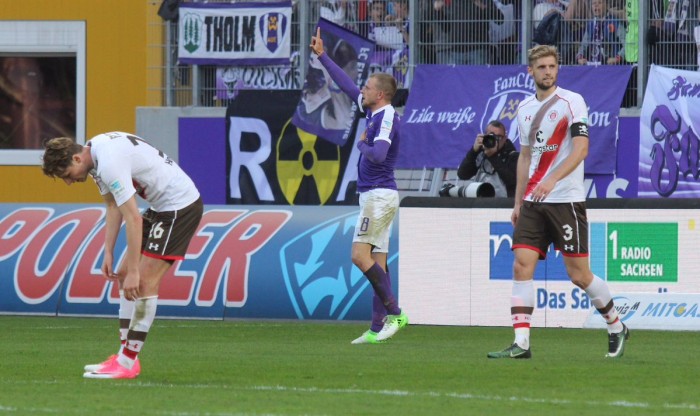 Erzgebirge Aue 1-0 FC St. Pauli: Adler stunner moves Violas out of bottom three