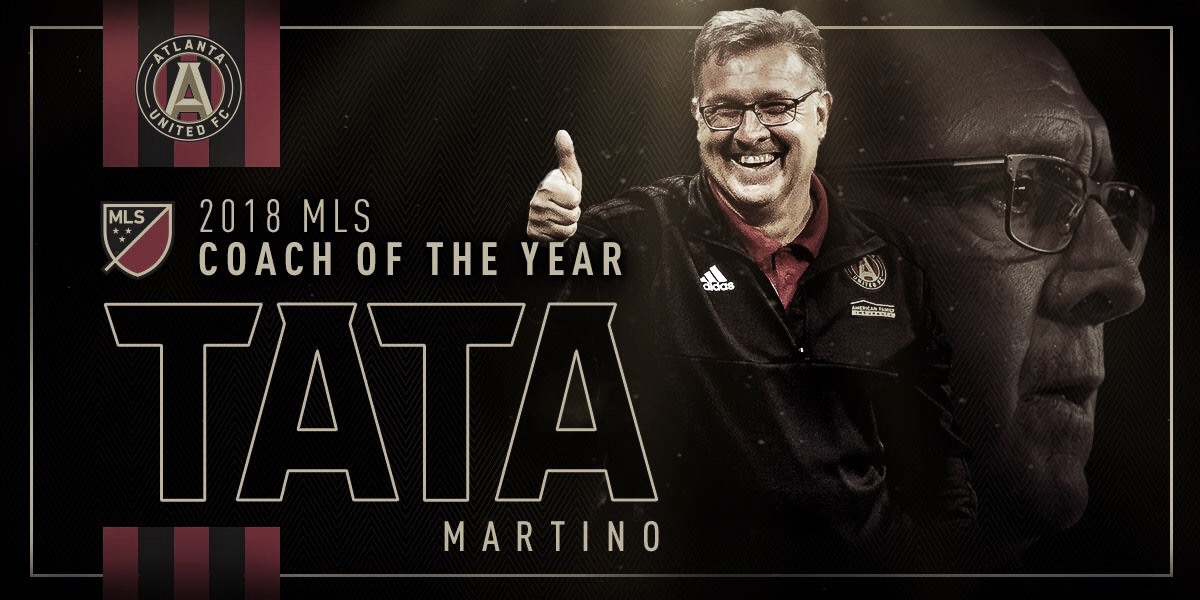 ‘Tata’ Martino, MLS
Entrenador del Año 2018
