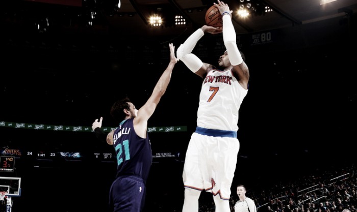 NBA, New York all'overtime sugli Hornets. Bene i Bulls, cadono i Clippers a Detroit