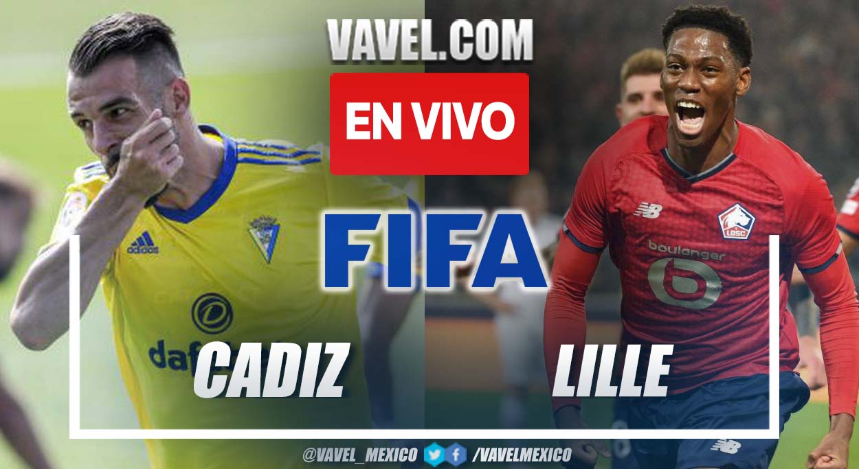 Cádiz vs Lille EN VIVO (0-1) |  29/07/2022
