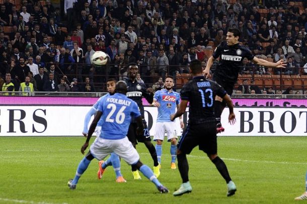 Live Napoli - Inter in risultato partita Serie A (2-2)
