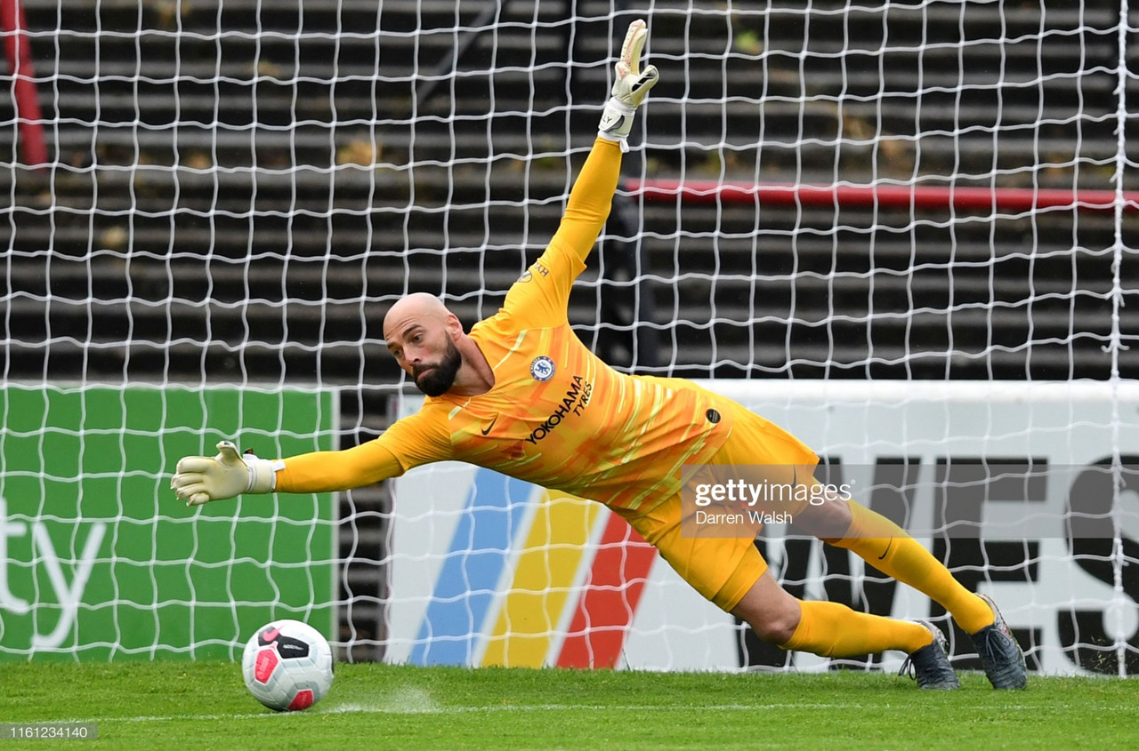 Willy Caballero foresaw Frank Lampard's move to management