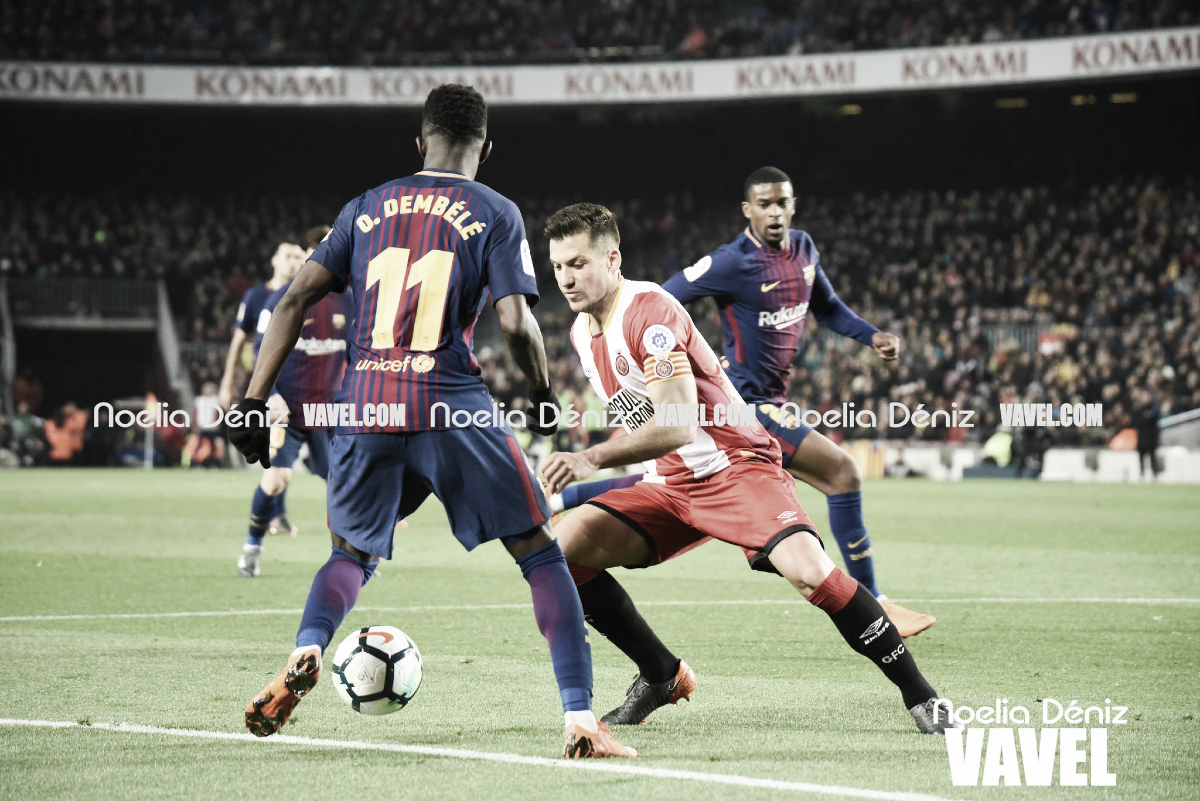 El Girona se lleva un punto del Camp Nou en un derbi con polémica El Girona se lleva un punto del Camp Nou en un derbi con polémica