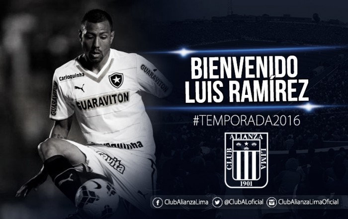 Luis Ramírez es el nuevo fichaje de Alianza Lima
