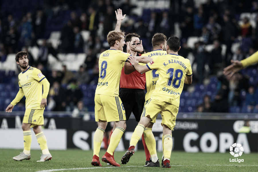 El Cádiz cae de la Copa (1-0) poniéndolo difícil al Espanyol El Cádiz cae de la Copa (1-0) poniéndolo difícil al Espanyol