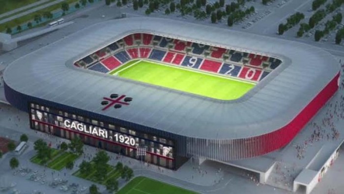Cagliari, nuevo estadio para 2019