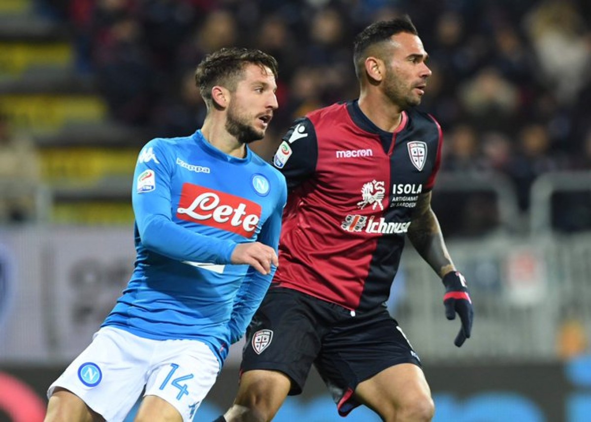 Serie A - Napoli, vittoria Scudetto: manita al Cagliari e +4 sulla Juve