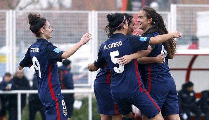 El Atlético Féminas domina Vallecas y mantiene la sonrisa