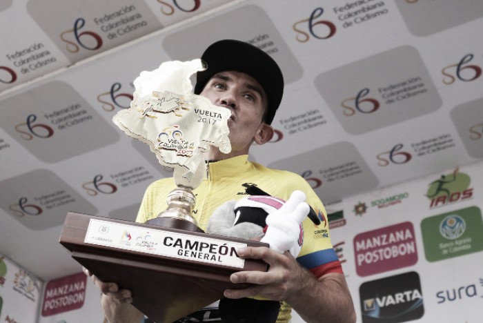 Aristóbulo Cala se alzó con el título de la Vuelta a Colombia 2017