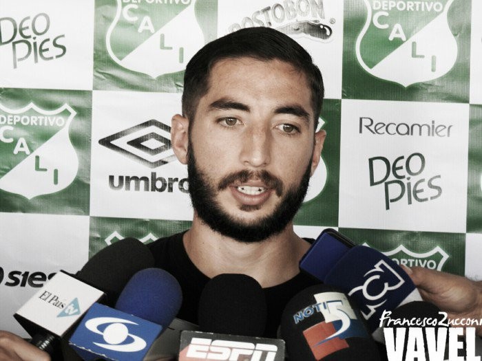 Luis Calderón: "Yo no me siento solo, el equipo no va a estar solo en la cancha"