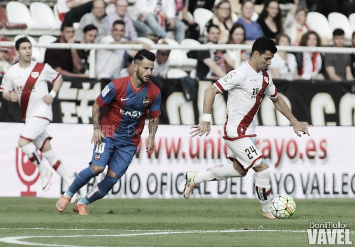El Levante – Rayo Vallecano cerrará la jornada 16 de Segunda División