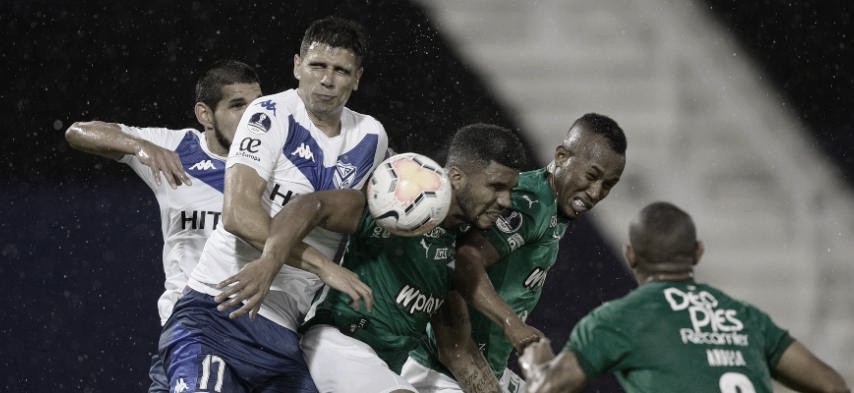 Puntuaciones del Cali en el
juego de ida frente a Vélez Sarsfield en Copa Sudamericana