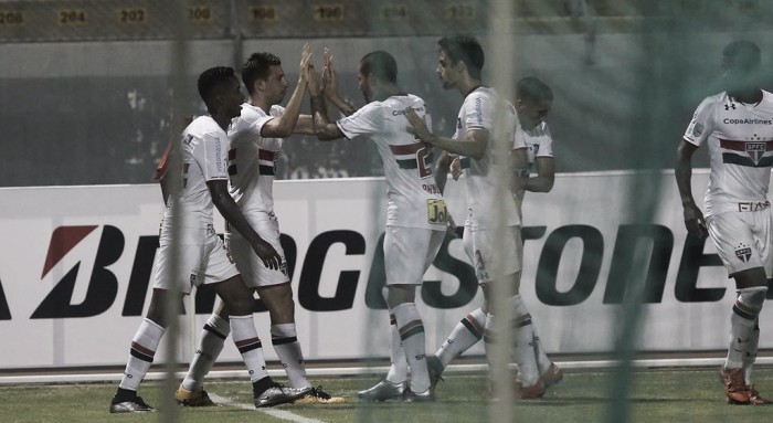 Calleri entra no segundo tempo e faz belo gol para garantir empate ao São Paulo na pré-Libertadores