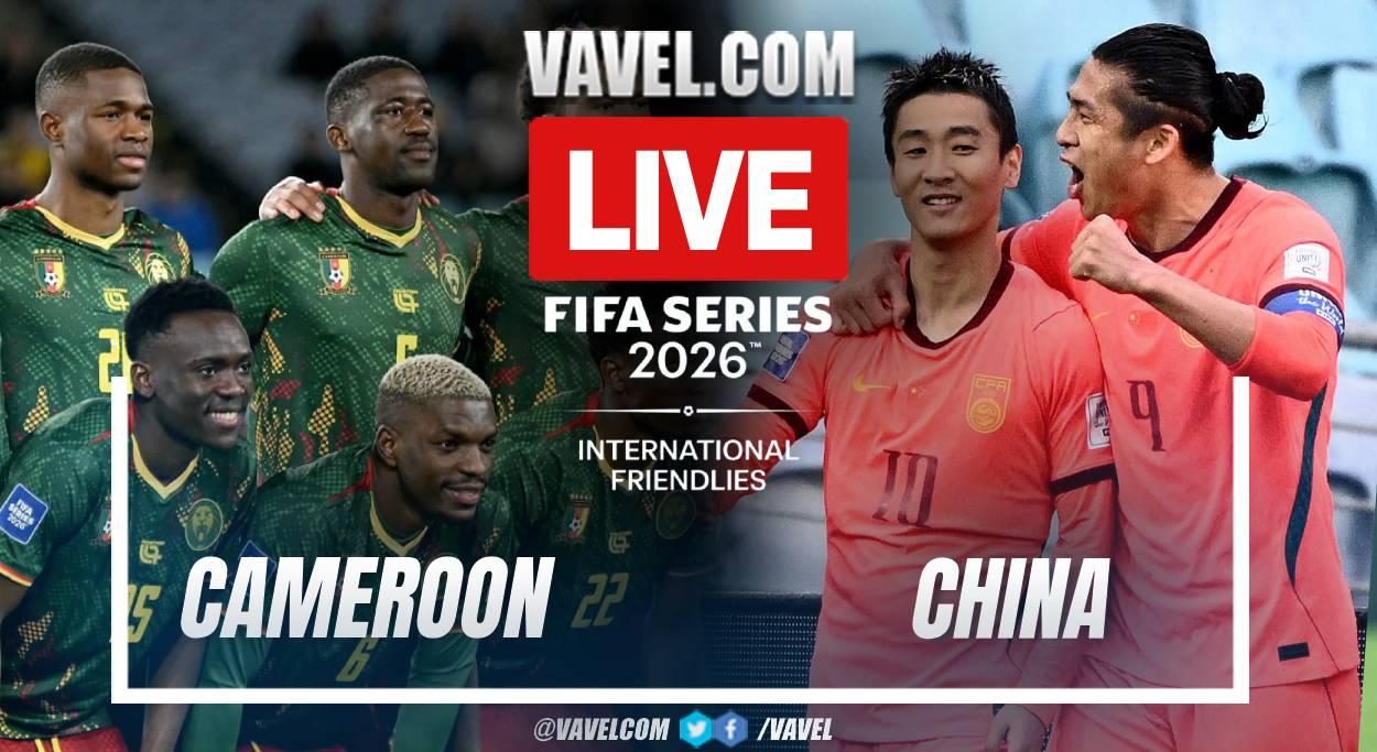 Cameroon vs China LIVE Score Updates: complicated match (2-0)