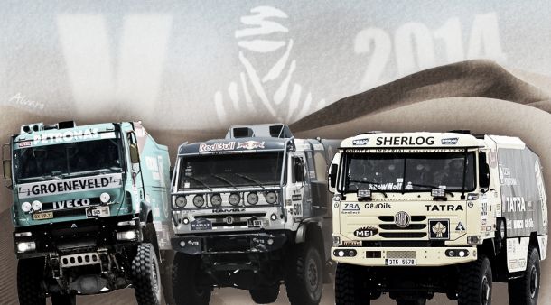 Dakar 2014: Kamaz y Iveco volverán a lidiar su particular lucha en los camiones