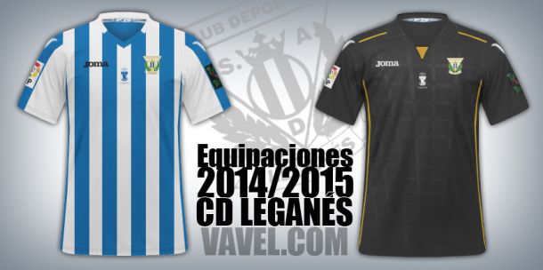 El Leganés presenta las nuevas equipaciones 2014/2015