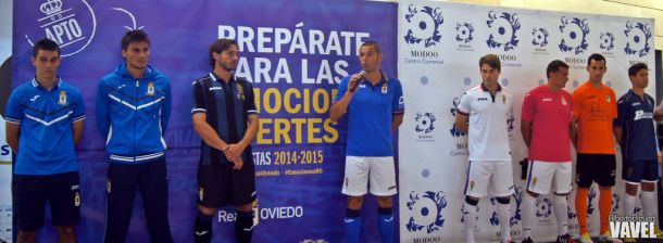 El Real Oviedo presenta sus nuevas equipaciones
